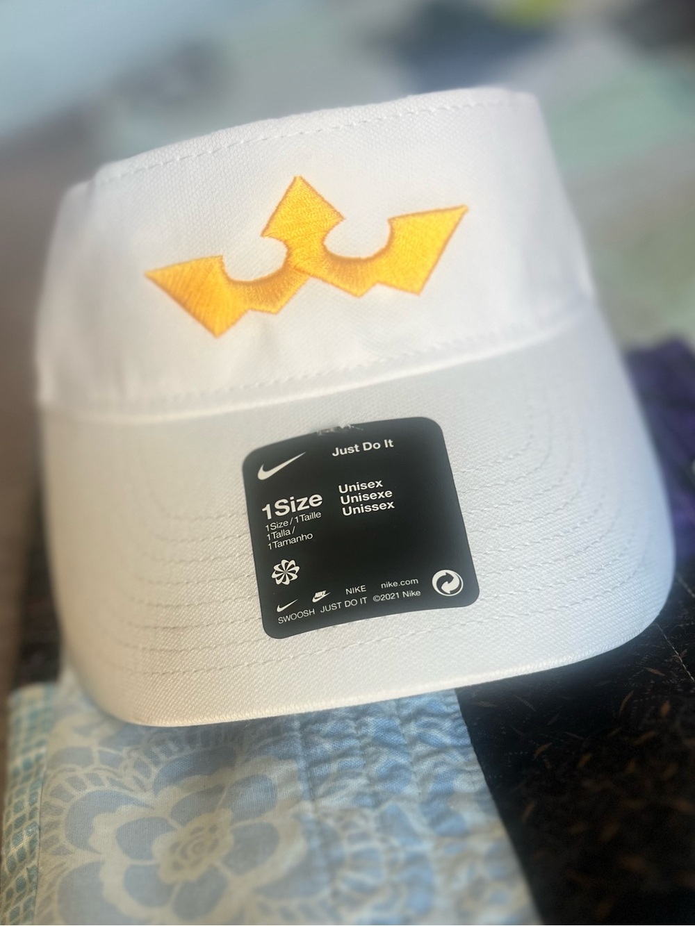 Utah Royals Nike Unisex White Dri Fit Visor NWT National Women’s Soccer League
